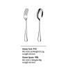 1pc 1010 Dinner Spoon + 1pc 1010 Dinner Fork