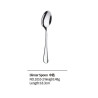 1pc 1010 Dinner Spoon + 1pc 1010 Dinner Fork