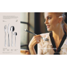 1pc 1155 Dinner Spoon + 1pc 1155 Dinner Fork